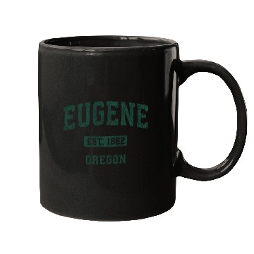 Discover Eugene Oregon Or Athletic Sports Mugs