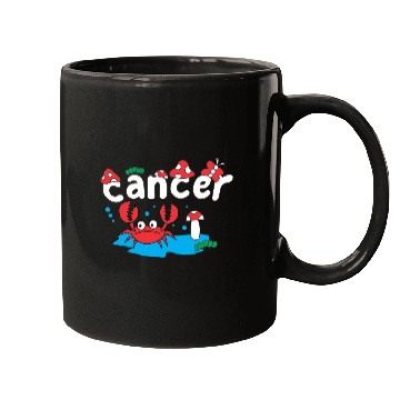 Discover CANCER ZODIAC Mugs