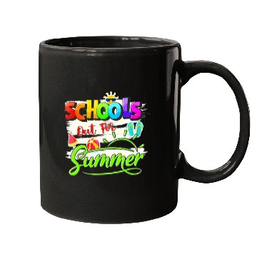 Discover Schools Out For Summer Lover Funny Teacher Student Mugs
