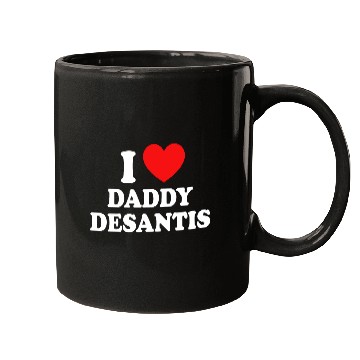 Discover I Love Daddy Desantis Mugs
