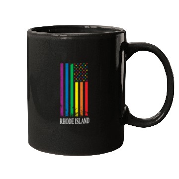 Discover Rhode Island Pride Month Pride Flag LGBT Community Mugs