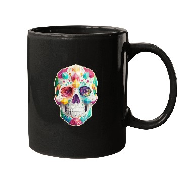 Discover Jeweled Sugar Skull Mugs