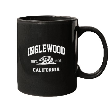 Discover Inglewood California Ca State Athletic Style Mugs