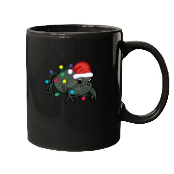 Discover Black Desert Rain Frog Santa Tree Lights Mugs