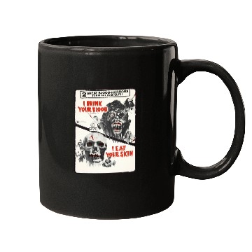Discover Drink Blood Halloween Monster Horror Movie Mugs