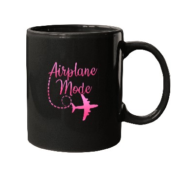 Discover Airplane Mode Traveling Vacation For S Mugs
