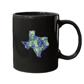 Discover Tx Bluebonnet Texas Native Bluebonnets Mugs
