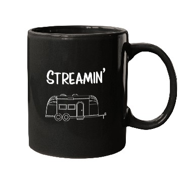 Discover Streamin' Airstream Camping Mugs