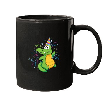 Discover Alligator Party Reptile Animal Crocodile Mugs