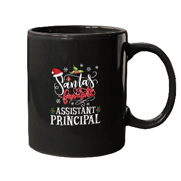 Discover Santa'S Favorite Assistant Principal Party Mugs