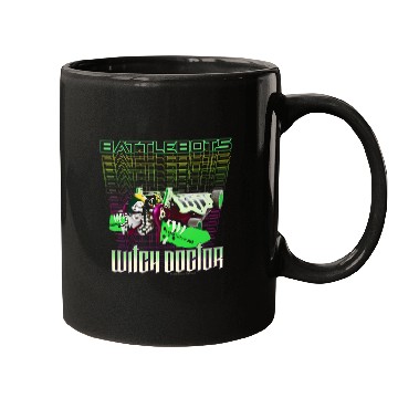 Discover Battlebots Robot Witch Doctor Logo Stack Mugs