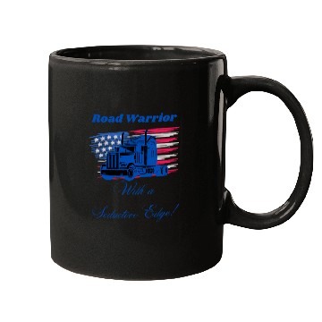 Discover Road Warrior with a Seductive Edge Mugs