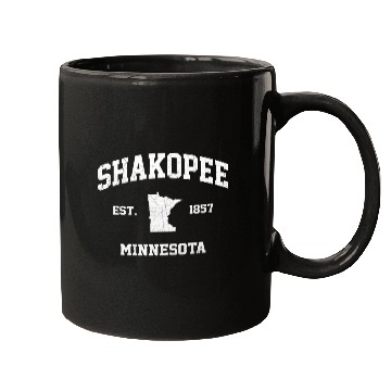 Discover Shakopee Minnesota Mn State Athletic Style Mugs