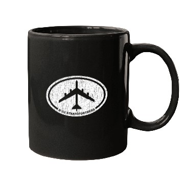 Discover B-52 Stratofortress Bomber Airplane Mugs