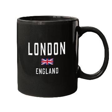 Discover London England England Flag Mugs