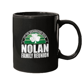 Discover Nolan Family Reunion Irish Mugs