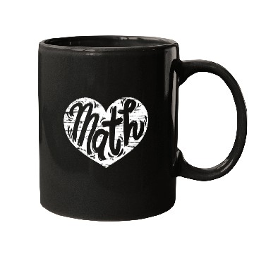 Discover Math Heart Math Teacher He Mugs
