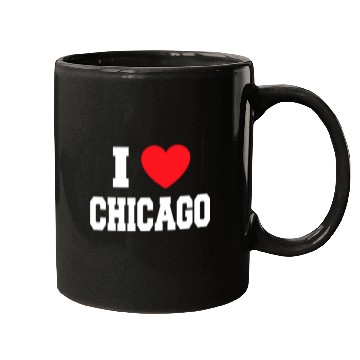 Discover I Love Chicago Mugs