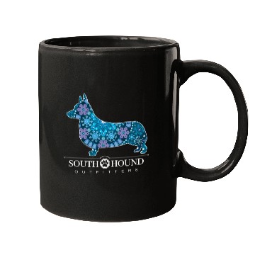 Discover Corgi Dog Bohemian Snowflake Pattern Mugs