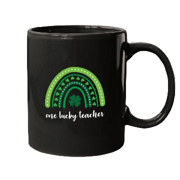 Discover One Lucky Teacher Rainbow St Patrick’S Day Mugs