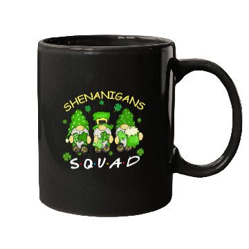 Discover St Patrick'S Day Shenanigans Squad Three Gnomes Mugs