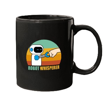 Discover Robot Whisperer Robotisc Engeneering Mugs