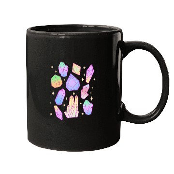 Discover Pastel Goth Magical Crystal Waterfall Kawaii Goth Mugs