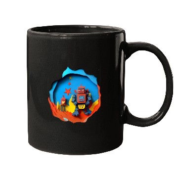 Discover AI Overlords Mugs