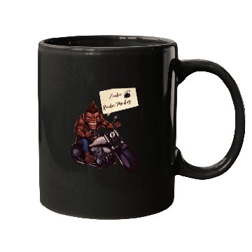 Discover zombie Raider Monkey Mugs