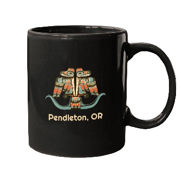 Discover Pendleton Oregon Thunderbird Nw Native American Mugs