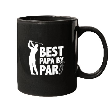 Discover Best Papa By Par Father'S Day Golf Mugs