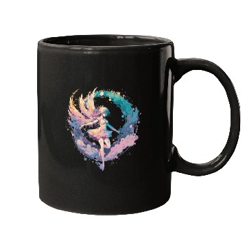 Discover Watercolor Fairy Painting Fairycore Pastel Goth Bu Mugs