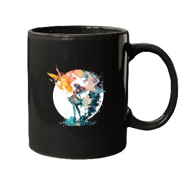 Discover Watercolor Fairy Art Fairycore Grunge Pastel Goth Mugs