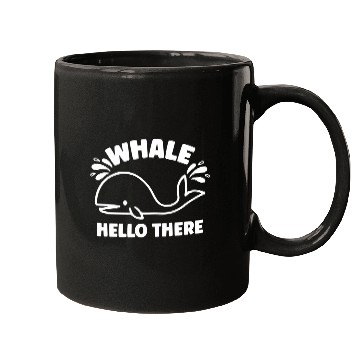 Discover Whale Hello There Mugs