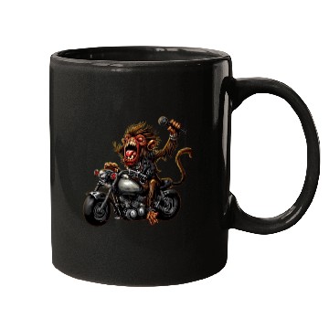 Discover zombie Raider Monkey Mugs