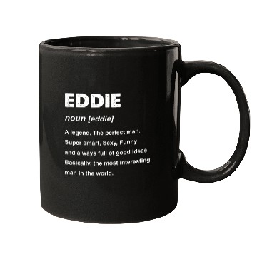 Discover Eddie Name Mugs