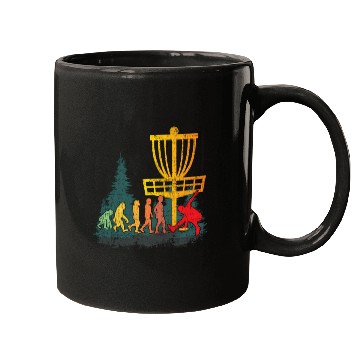 Discover Disc Golf Evolution Of Disc Golfer Mugs