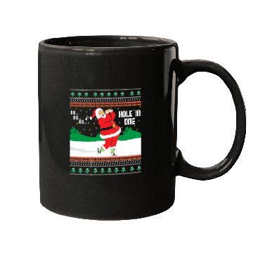 Discover Ho Ho Ho Ugly Santa Golf Jumper Mugs