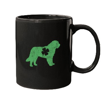 Discover Awesome Bernard Saint Patrick'S Day Dog Dad Mom Mugs