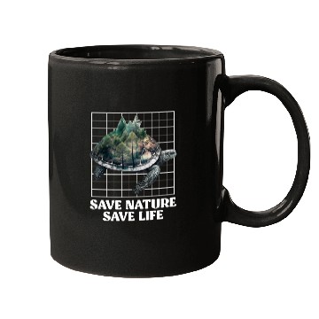 Discover Save Nature protected species Environment Mugs
