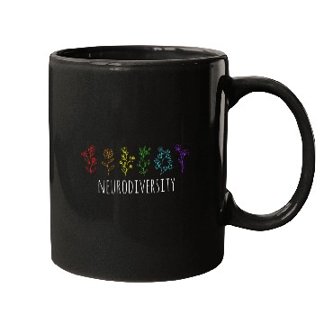 Discover Autism Awareness Autistic Pride Rainbow Mugs
