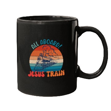 Discover All Aboard! Je-sus Train Mugs