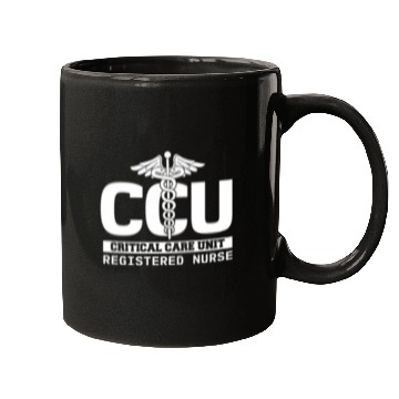 Discover Ccu Registered Nurse Critical Cardiac Care Unit Mugs