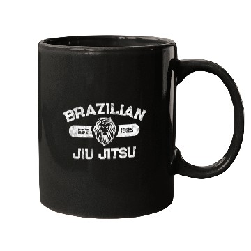 Discover Brazilian Jiu Jitsu Established 1925 Bjj Mma Mugs
