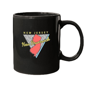 Discover New Brunswick New Jersey Triangle Nj City Mugs