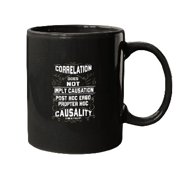 Discover Correlation Does Not Equal Causation Science Mugs