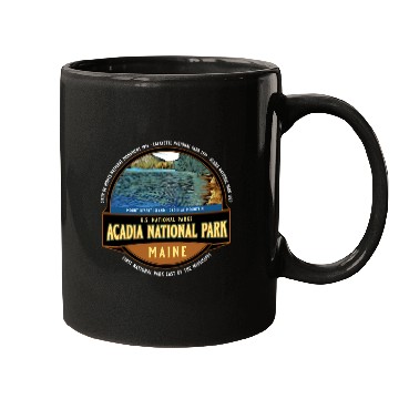 Discover Acadia National Park Maine Vacation Mugs
