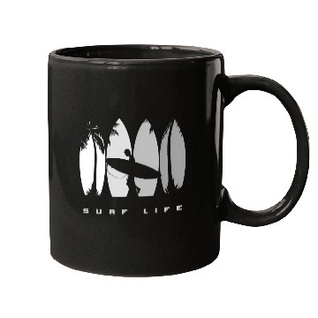 Discover Surfing Surfer Surf Mugs