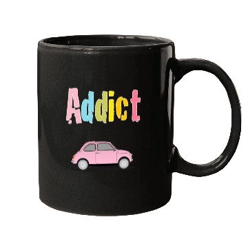 Discover Addict mini car Mugs