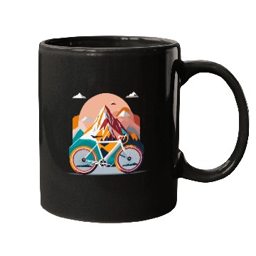 Discover Mountain Bike Mugs